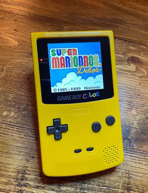 gameboy color ips|gameboy color screen upgrade.